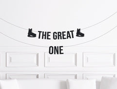 The Great One Banner , Rookie Year 1st Birthday Decorations, Hockey First Birthday Decor, Hockey 1st Birthday Cake Smash Sign - Pretty Day