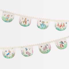 Peter Rabbit Easter Fabric Garland