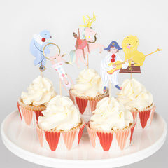 Meri Meri Circus Cupcake Kit (x 24 toppers) - Pretty Day