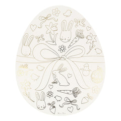 Easter Egg Coloring Placemats 8pk.