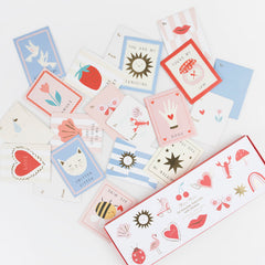 Kids Valentine Note & Sticker Set 24pk.