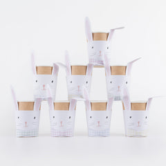 Lop Eared Bunny Cups 8pk.