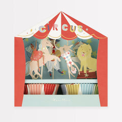 Meri Meri Circus Cupcake Kit (x 24 toppers) - Pretty Day