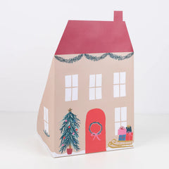 Santa's House Pop Up Paper Advent Calendar