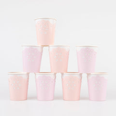 Broderie Anglaise Lace Multi Cups 8pk.