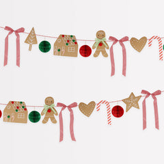 Gingerbread Christmas Garland