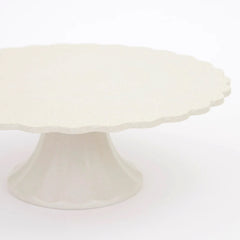 Meri Meri White Bamboo Fiber Cake Stand - Small