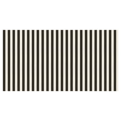 Black Striped Paper Tablecloth