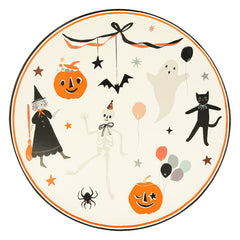 Meri Meri It's Halloween! 10" Paper Dinner Plates 8 pack