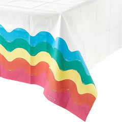 Rainbow Disposable Paper Table Cover S8077