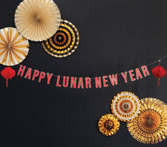 Happy Lunar New Year Banner S7147 - Pretty Day