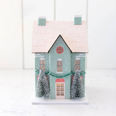 My Mind’s Eye - PRESALE SHIPPING MID OCTOBER - VIL1052 - Village Christmas Paper House Decoration - Pretty Day