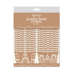 My Mind’s Eye - PRESALE SHIPPING MID OCTOBER - GBD1015 - Gingerbread JUMBO Food Cups - Pretty Day