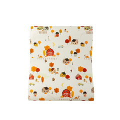 Thanksgiving Fall Scene Paper Table Runner M1083 - Pretty Day