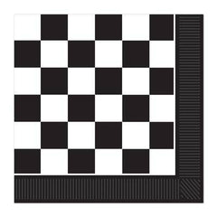 Checkered Flag Racecar Napkins- 16p S1102 - Pretty Day