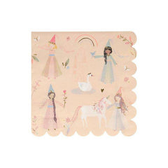 Magical Princess Napkins Large S5155 - Pretty Day