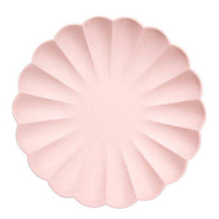 Simply Eco Friendly Party Light Pink Plates - Large- 8 pack S3152 - Pretty Day