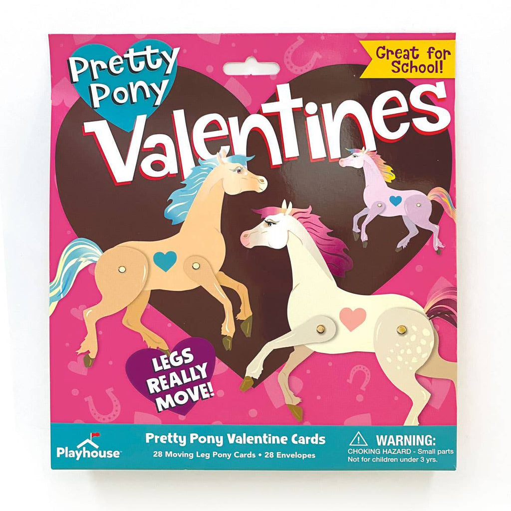 Pretty Pony Valentines Day Cards S8114