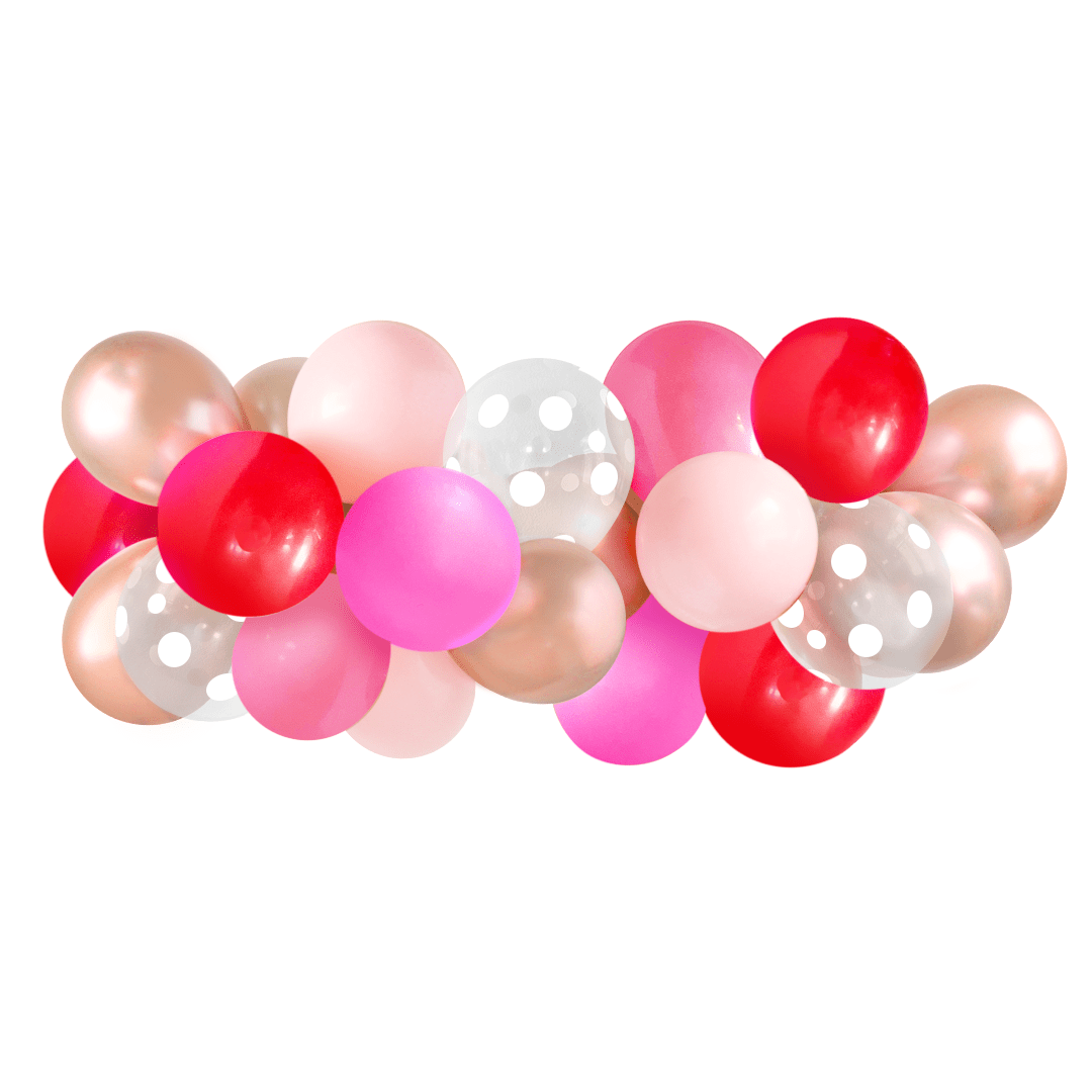 Buy Valentines Day Balloon Garland GIANT PARTY DECORATION Pink Red