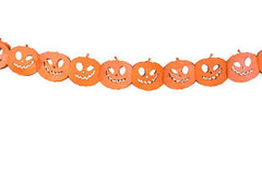 Halloween Orange Tissue Pumpkin Garland S0141 - Pretty Day