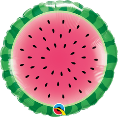 Round Watermelon Slice Foil Balloon S3052 - Pretty Day