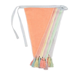 Pastel Fabric Bunting - 10ft S9334 - Pretty Day