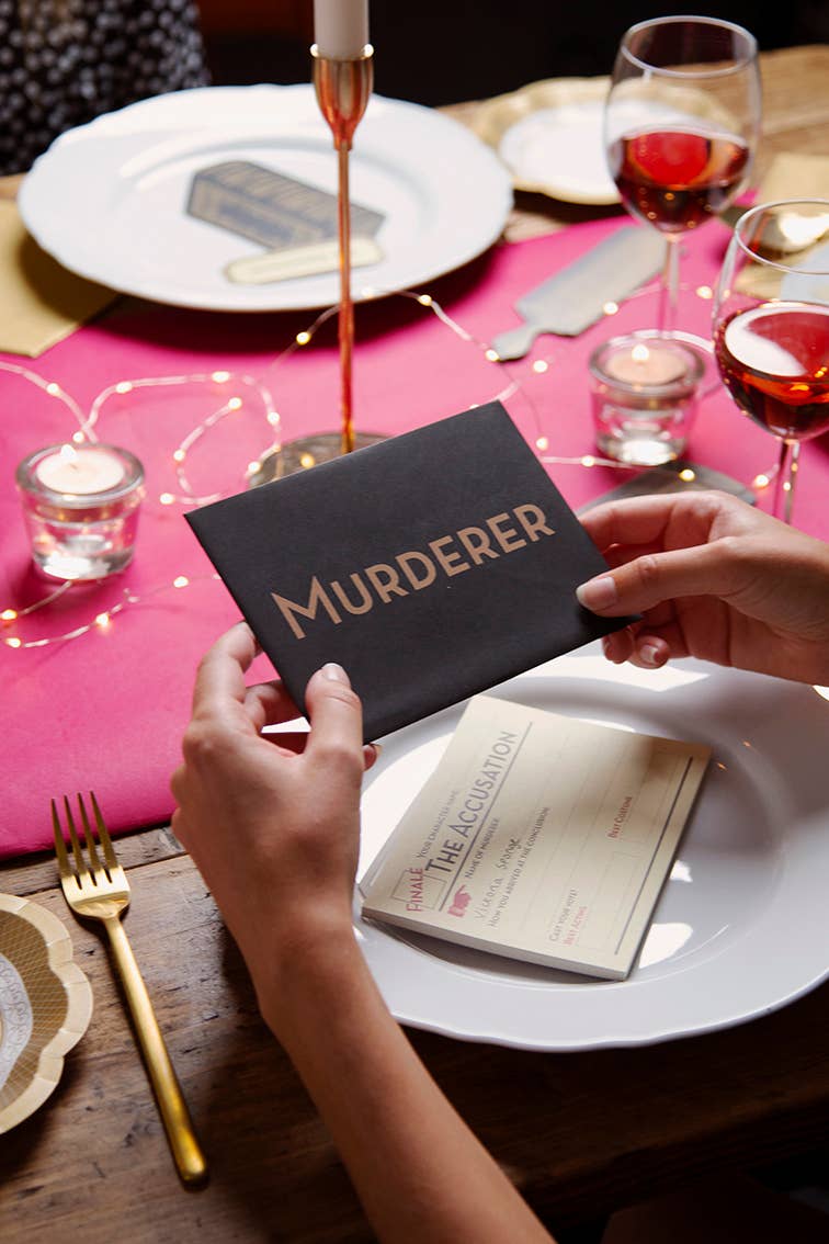  Talking Tables Reusable Murder Mystery Dinner Party