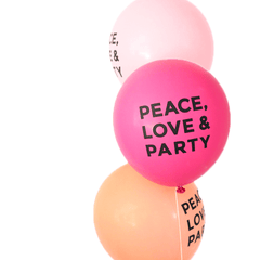 Peace Love & Party Balloons S2118 - Pretty Day